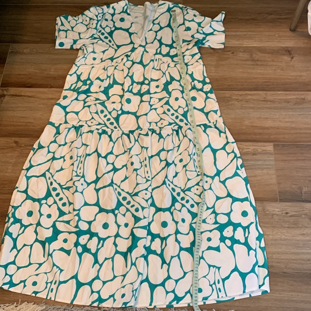 Women’s Summer tier causal boho floral dress size XXL - Picture 10 of 13